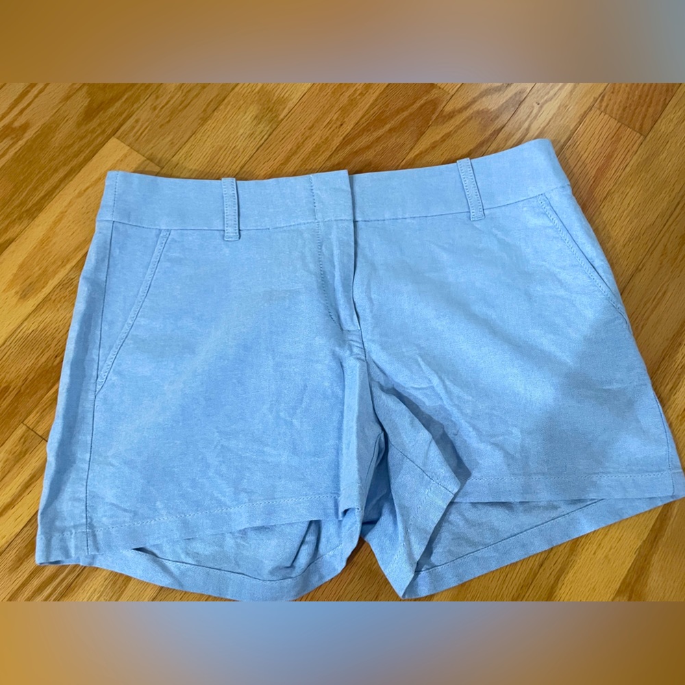 chambray jcrew shorts nwot